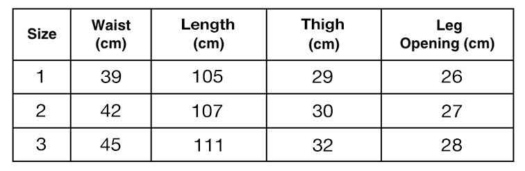 Size guide